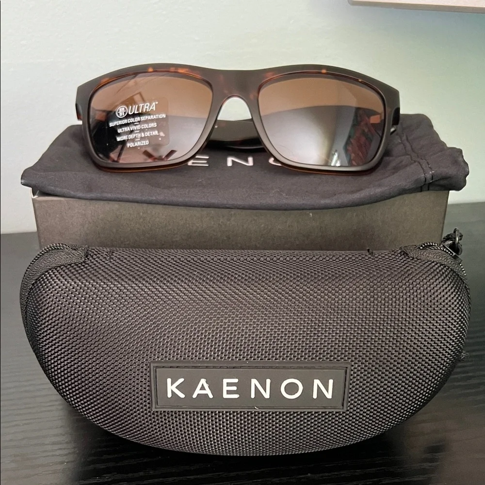 Kaenon Tortoise Shell Sunglasses - Picture 1 of 5